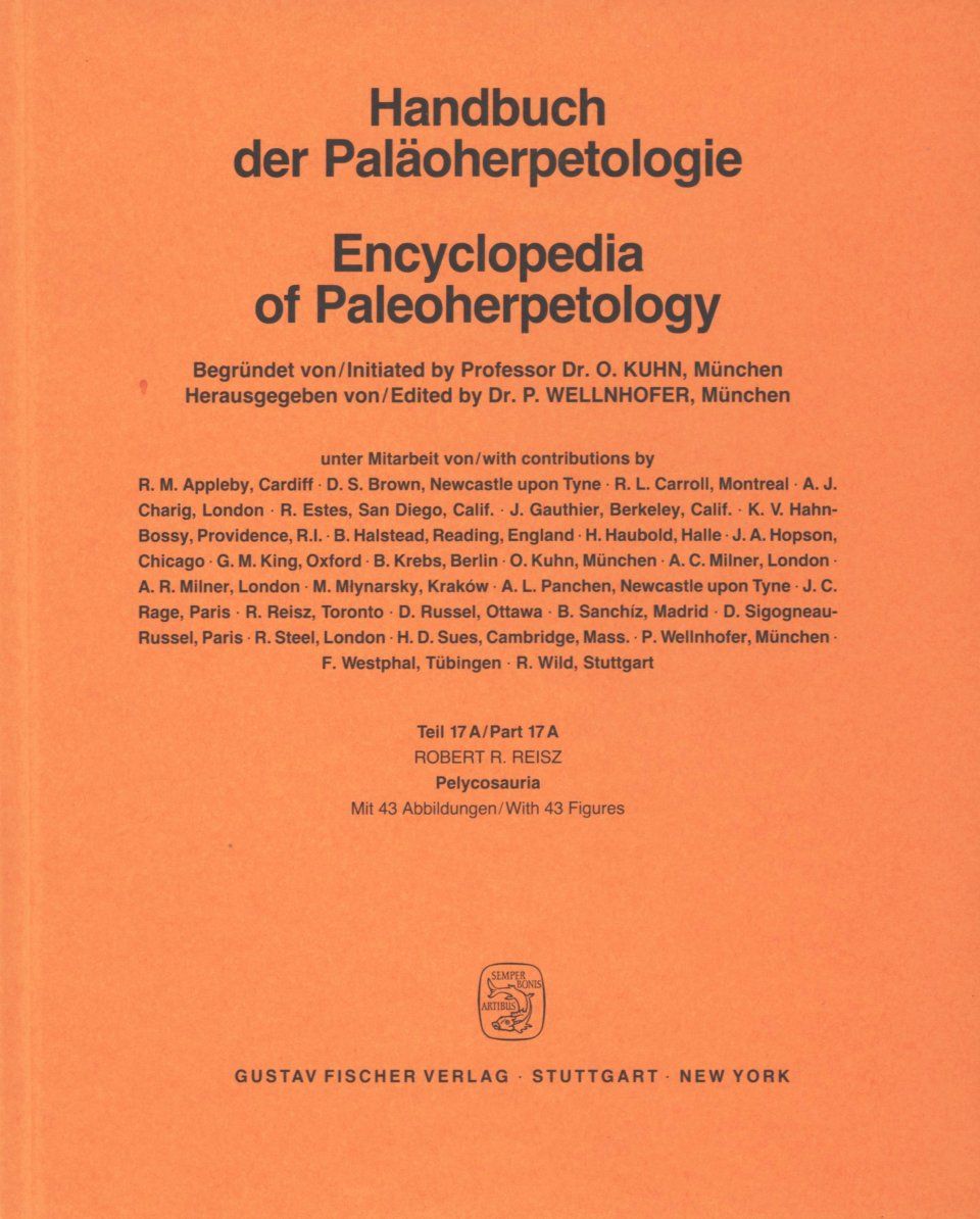 Encyclopedia of Paleoherpetology, Part 17A: Pelycosauria