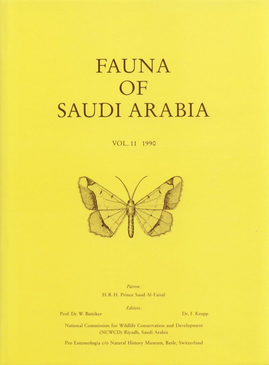 Fauna of Saudi Arabia, Volume 11