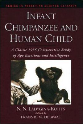 Infant Chimpanzee and Human Child