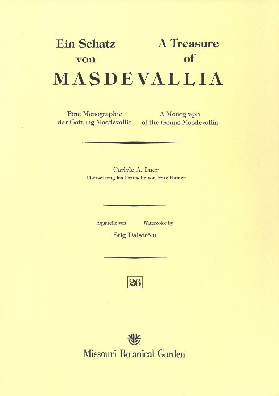 A Treasure of Masdevallia, Volume 26