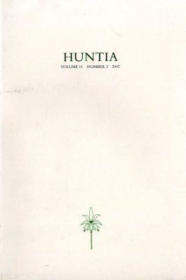Huntia: Volume 11, No. 2 - 2002