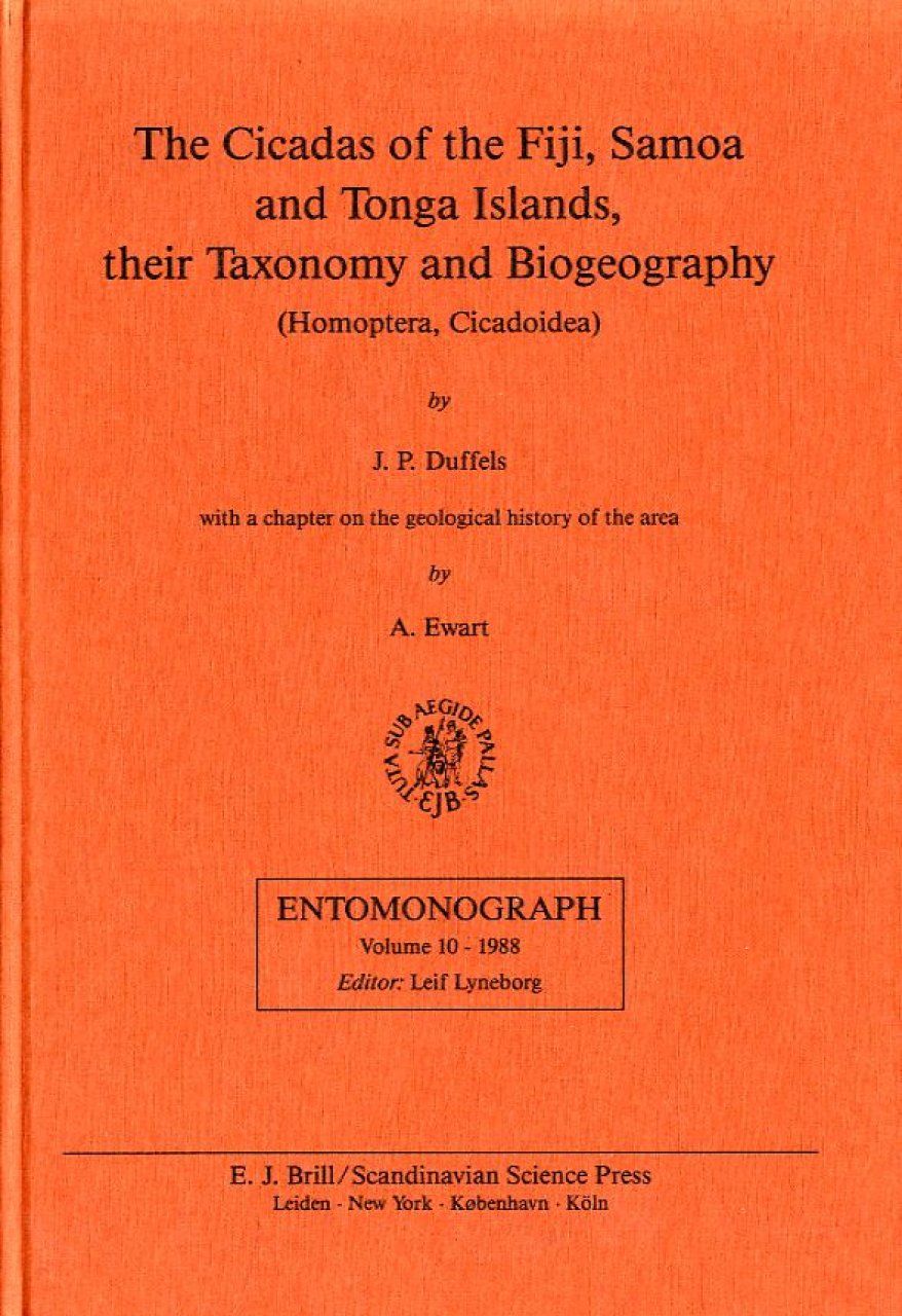 The Cicadas of the Fiji, Samoa and Tonga Islands, their Taxonomy and Biogeography