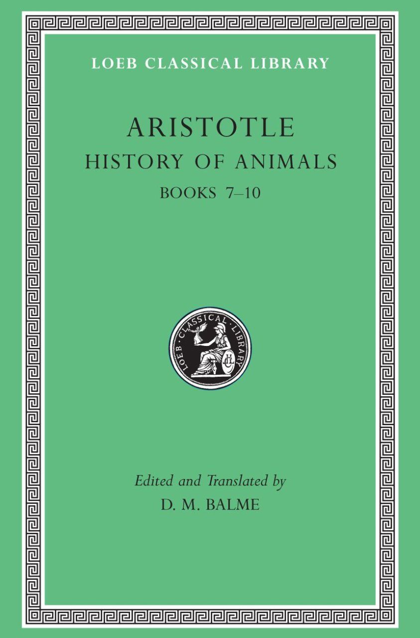 History of Animals: Books 7-10