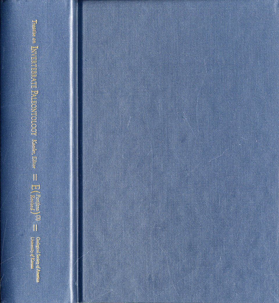 Treatise on Invertebrate Paleontology, Part E (Revised): Volume 3: Porifera