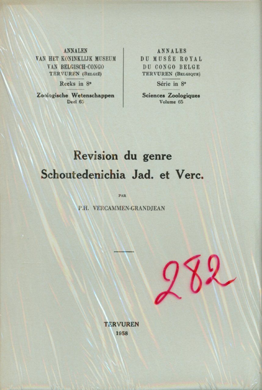 Révision du genre Schoutedenichia Jad. et Verc