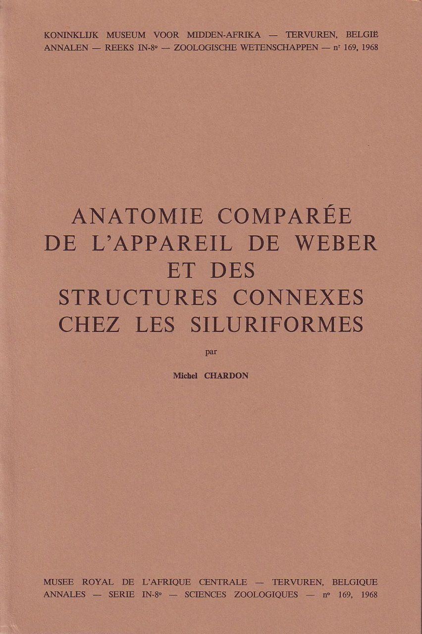Anatomie comparée de l&#039;appareil de Weber et des structures connexes chez les Siluriformes