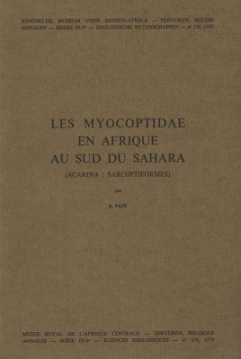 Les Myocoptidae en Afrique au Sud du Sahara (Acarina: Sarcoptiformes) [Myocoptidae in Africa south of the Sahara (Acarina: Sarcoptiformes)]