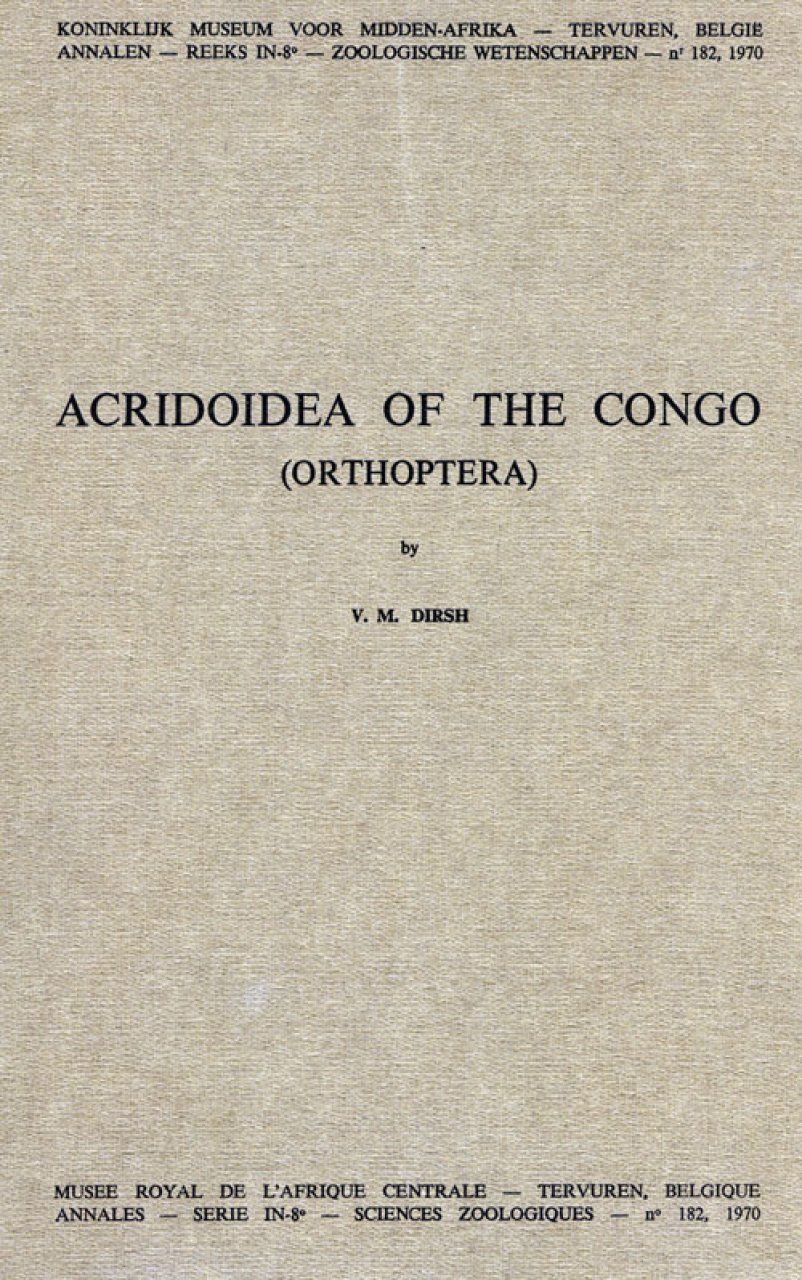 Acridoidea of the Congo (Orthoptera)