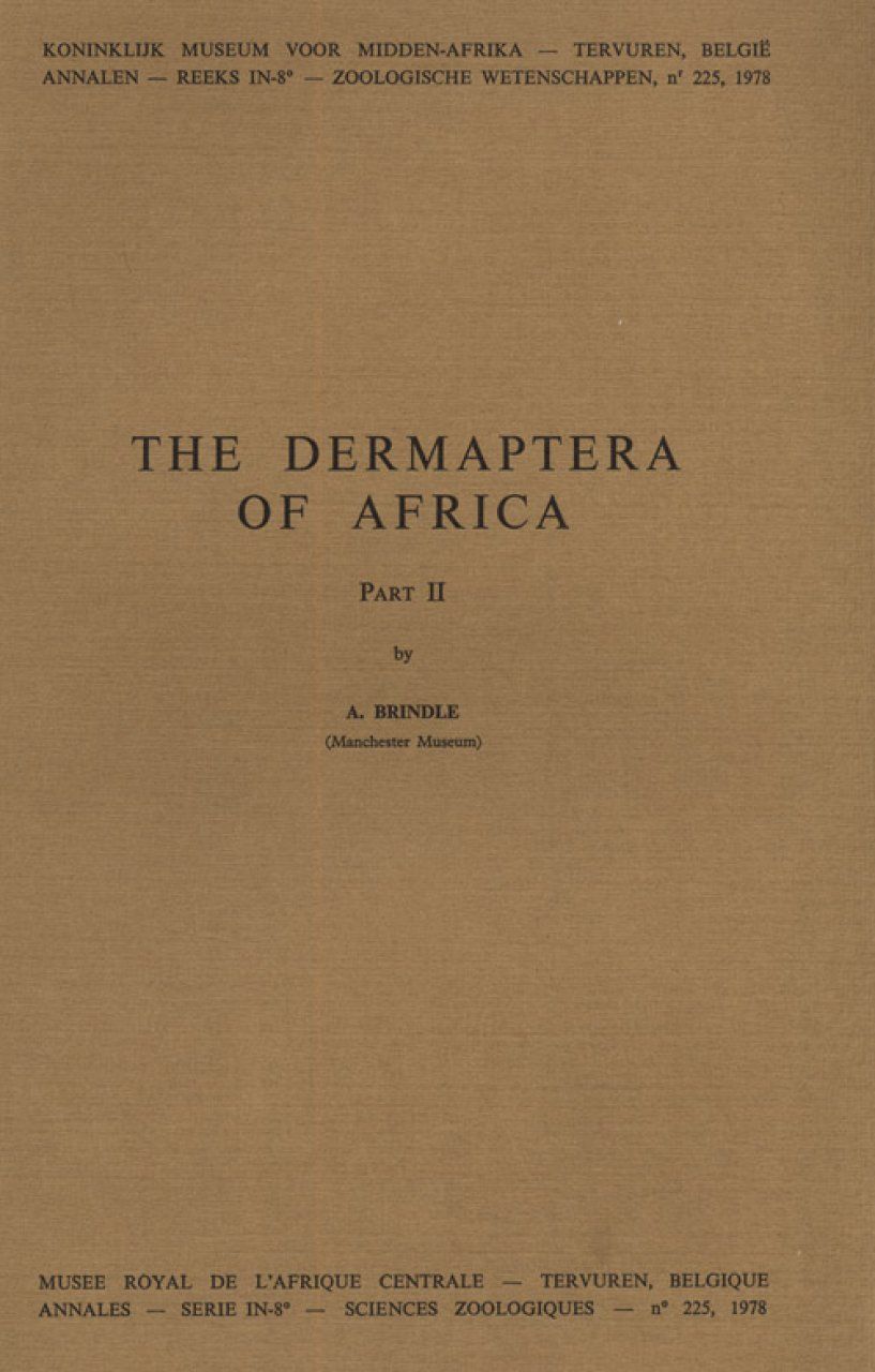The Dermaptera of Africa, Part II