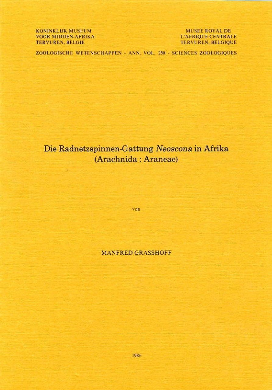 Die Radnetzspinnen-Gattung Neoscona in Afrika (Arachnida: Araneae)