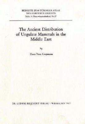 The Ancient Distribution of Ungulate Mammals in the Middle East