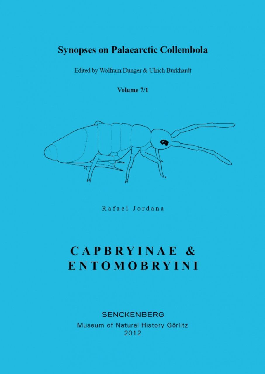 Synopses on Palaearctic Collembola, Volume 7, Part 1: Capbryinae &amp; Entomobryini