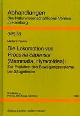 Die Lokomotion von Procavia capensis (Mammalia, Hyracoidea)