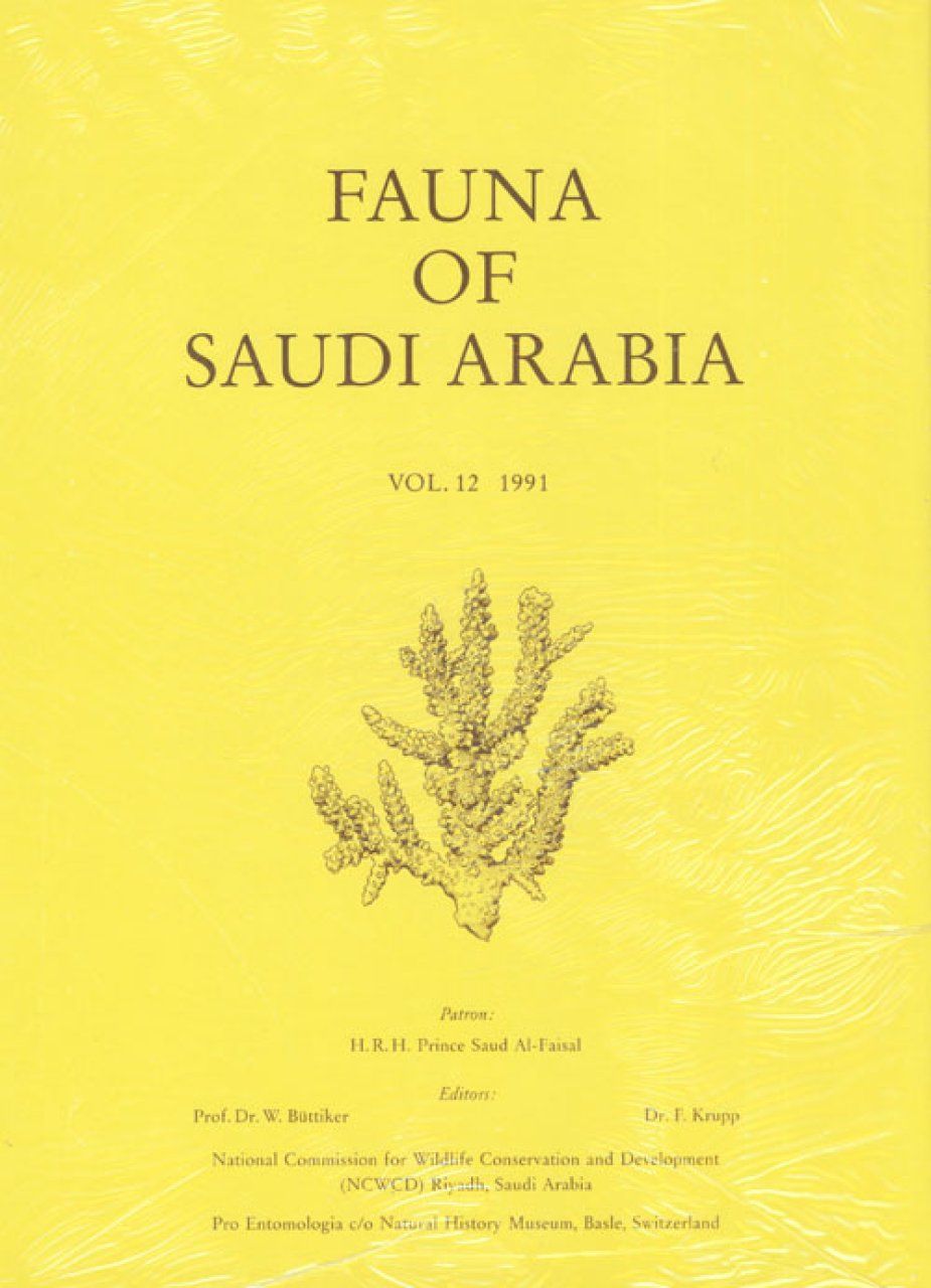 Fauna of Saudi Arabia, Volume 12