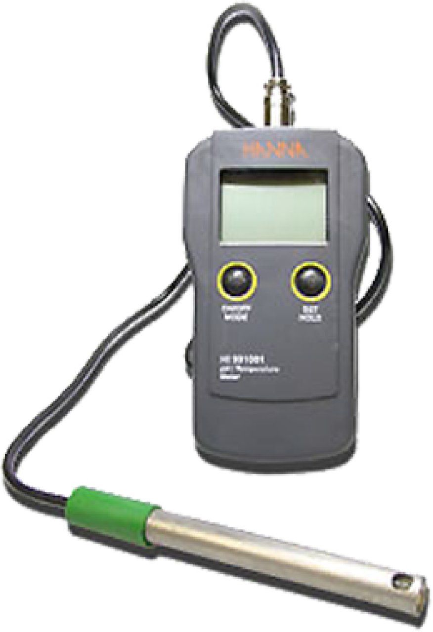 Compact &amp; Waterproof pH Meter