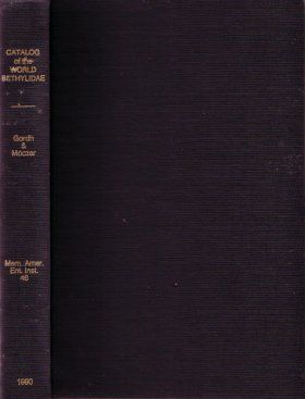 A Catalog of the World Bethylidae (Hymenoptera: Aculeata)