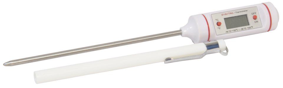 Vertical Barrel Digital Test Thermometer