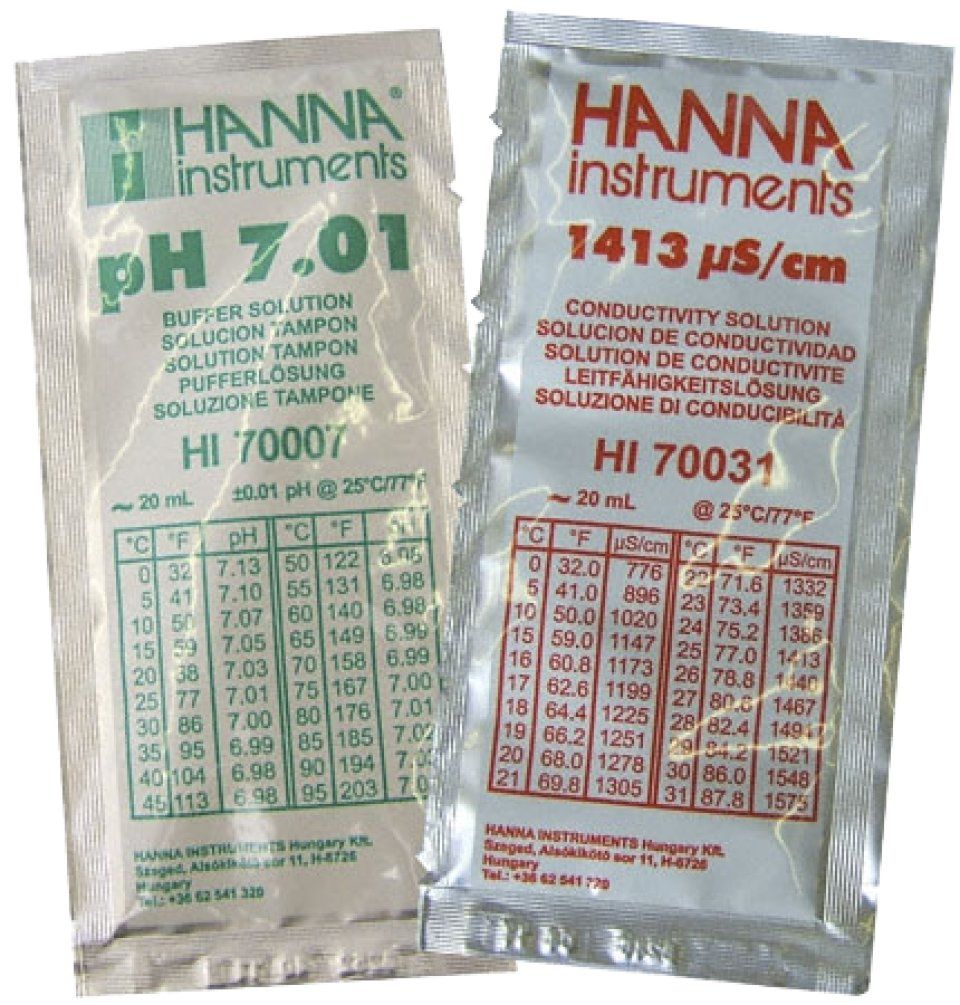 pH Buffer &amp; Calibration Solutions