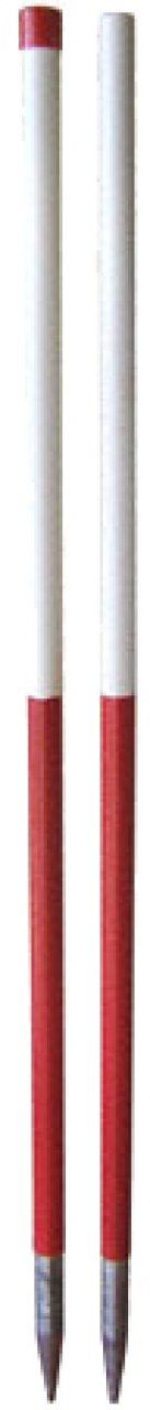 2m Sectional Steel Point Jointed Ranging Pole