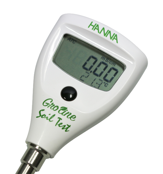 Groline Direct Soil Conductivity and Temperature Tester (HI-98331)