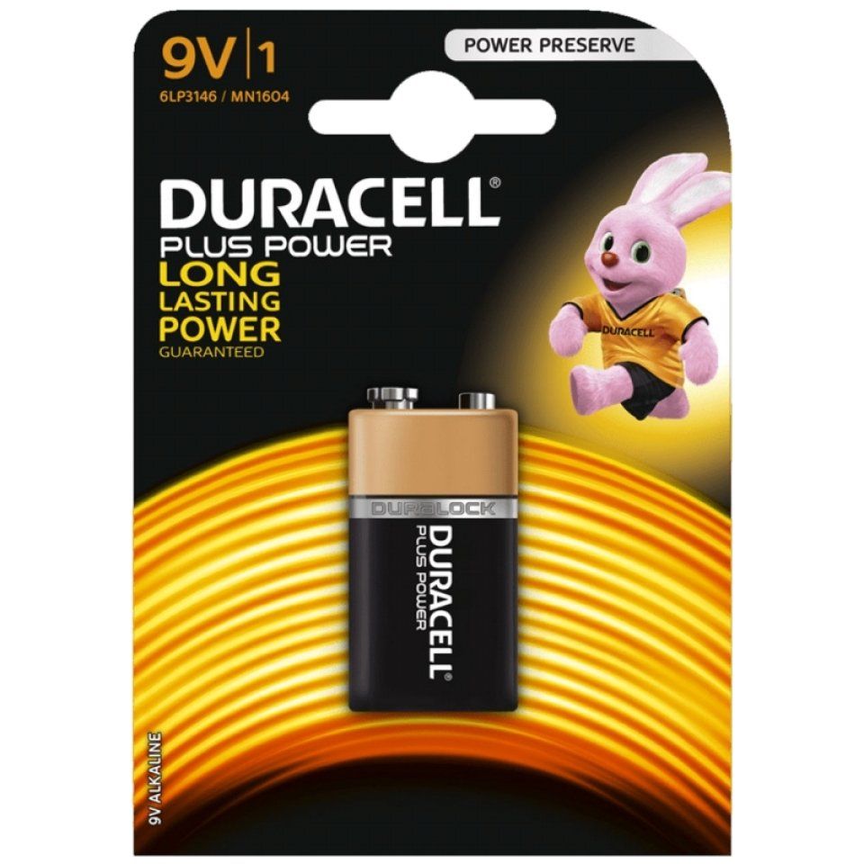 9V Alkaline Battery (6LR61)