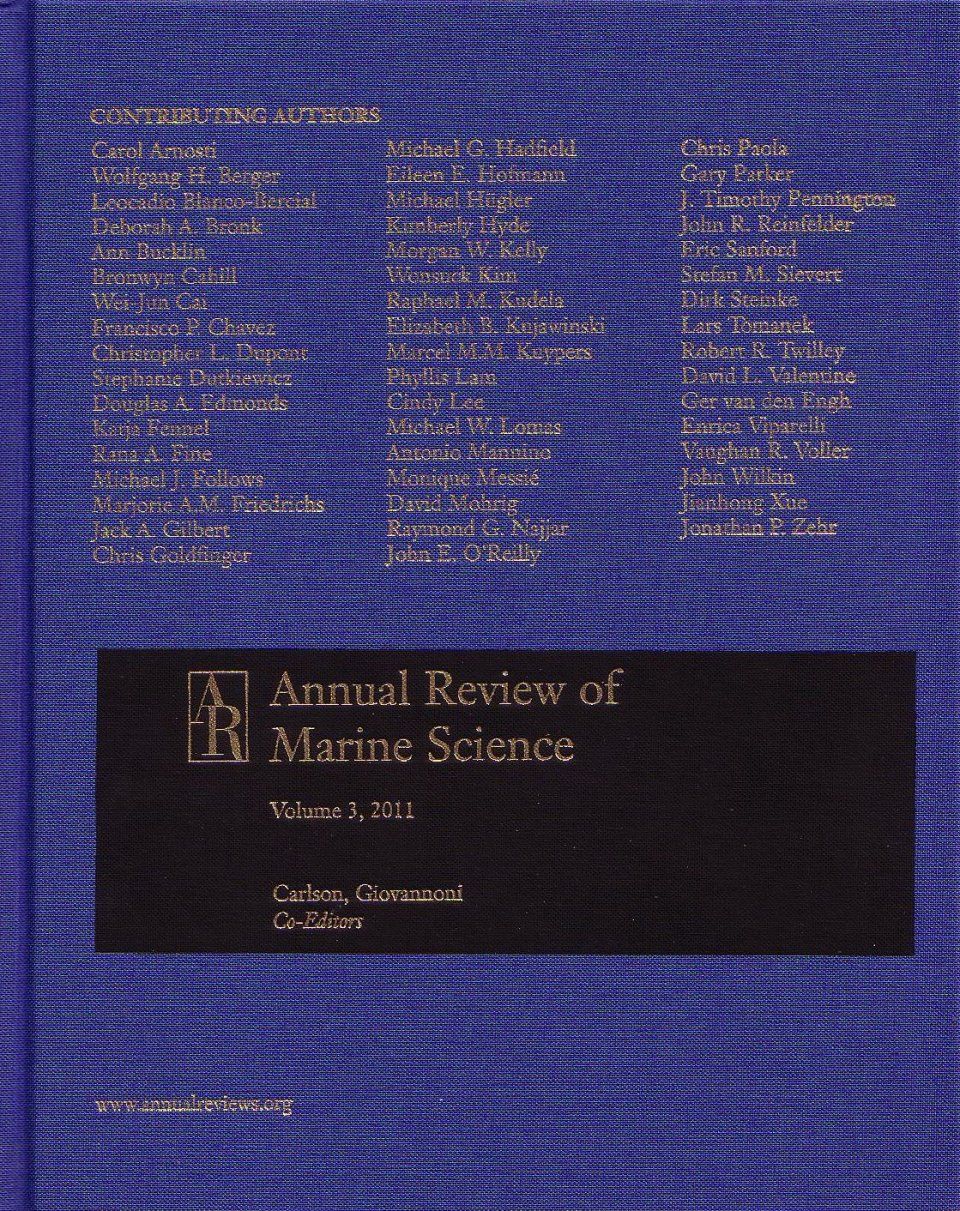 Annual Review of Marine Science, Volume 3