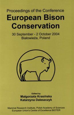 Proceedings of the Conference European Bison Conservation