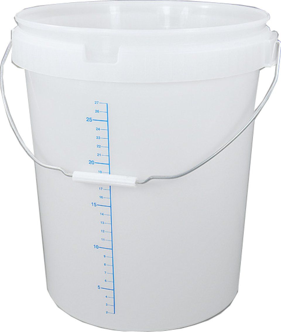 30L Bucket with Measurement Scale