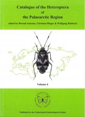 Catalogue of the Heteroptera of the Palaearctic Region, Volume 6: Supplement