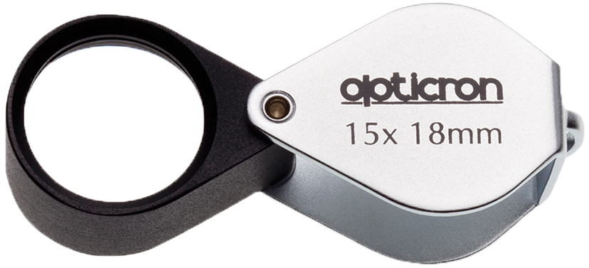 Opticron Hand Lens, 18mm, 15x Magnification