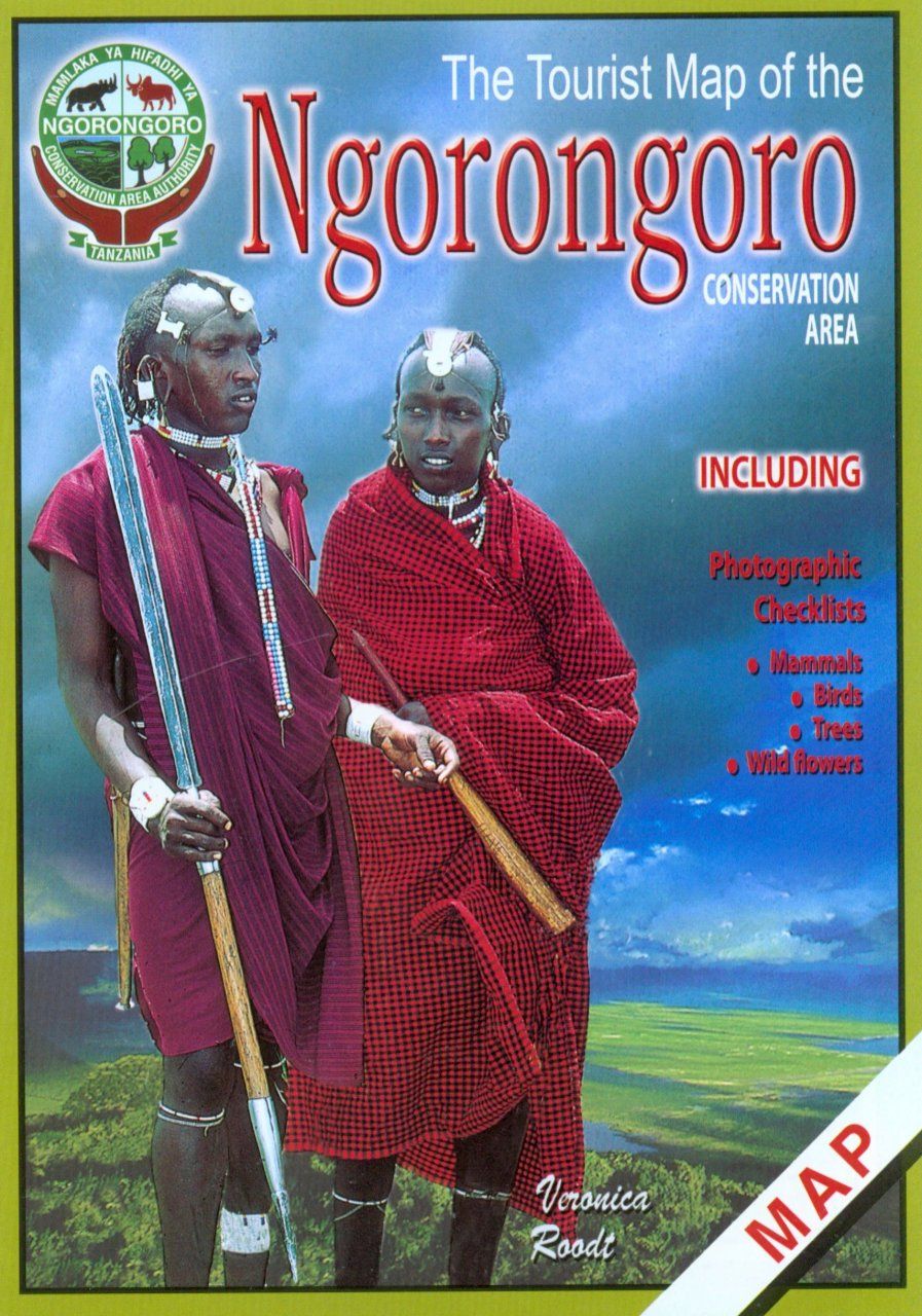 Tourist Map of the Ngorongoro Conservation Area 