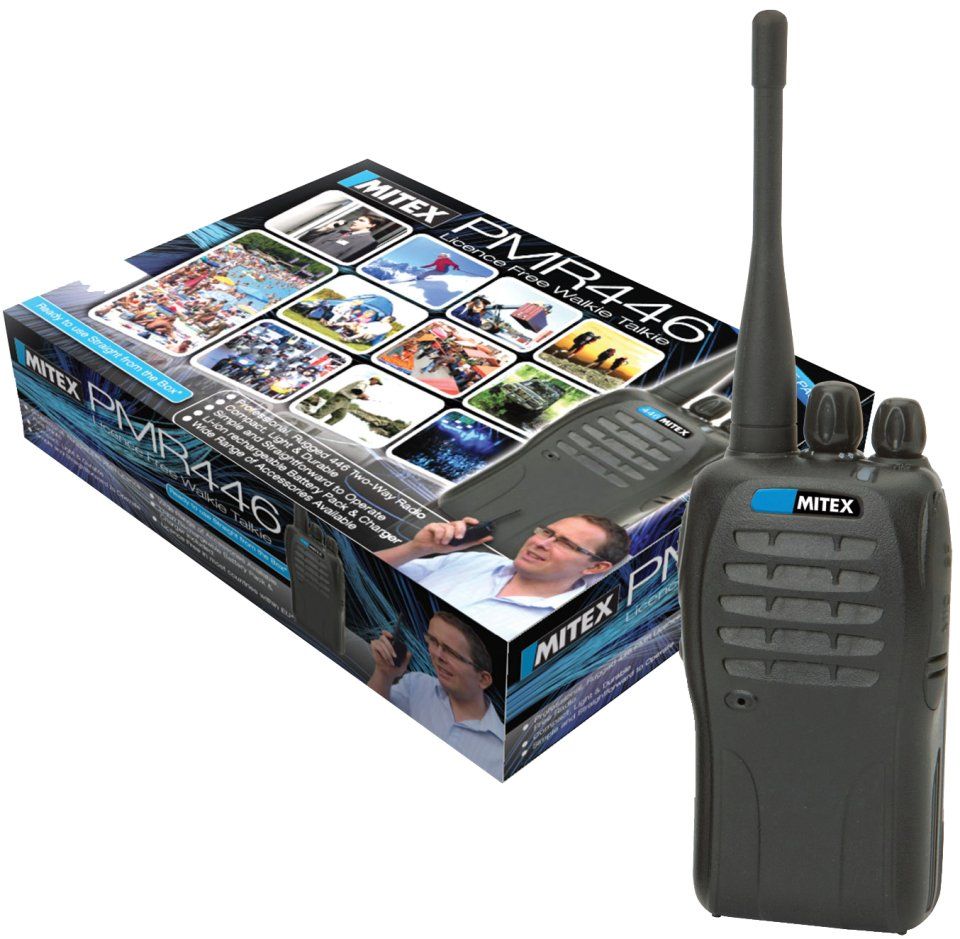 Mitex PMR 446 Two-Way Radio (Licence-free)