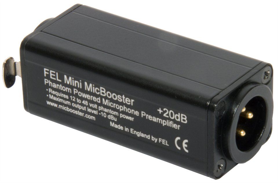 FEL Mini MicBooster Microphone Preamplifier