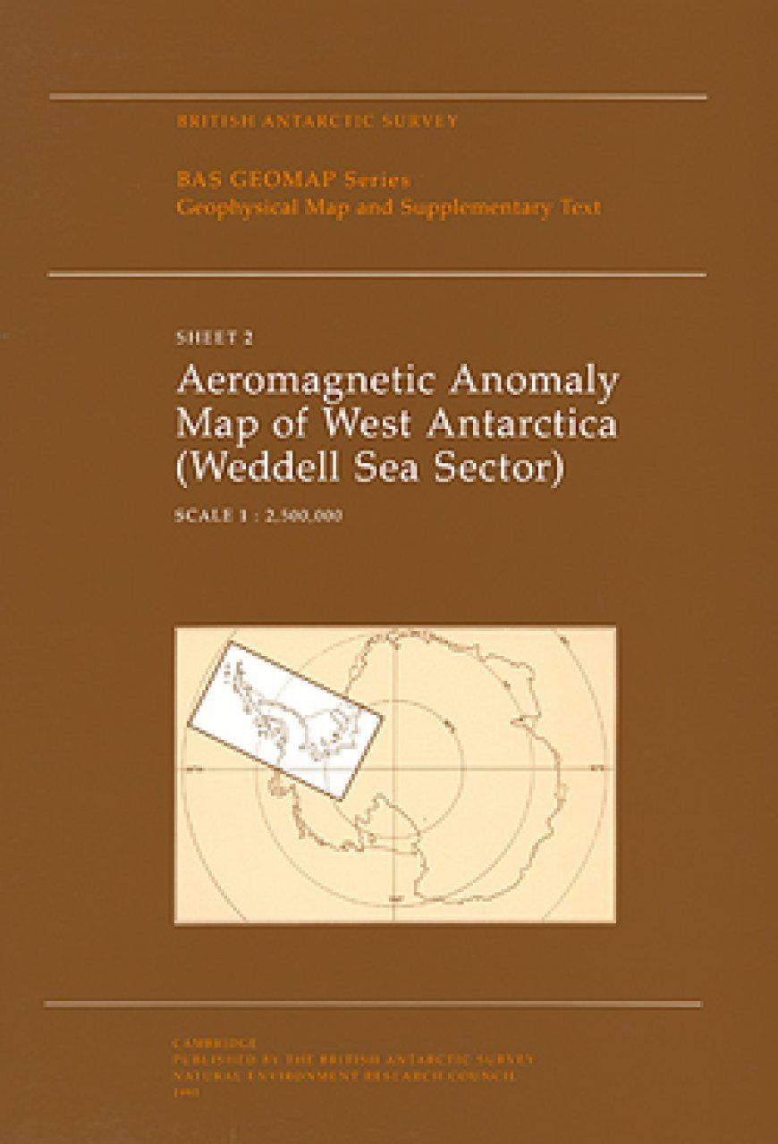 Aeromagnetic Anomaly Map of West Antarctica (Wedell Sea Sector)