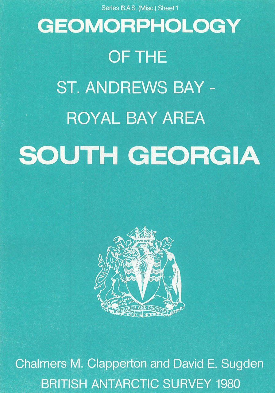 St Andrews Bay - Royal Bay, South Georgia Geomorphology Map