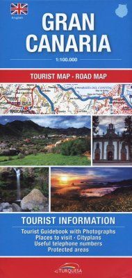 Gran Canaria: Tourist Map - Road Map