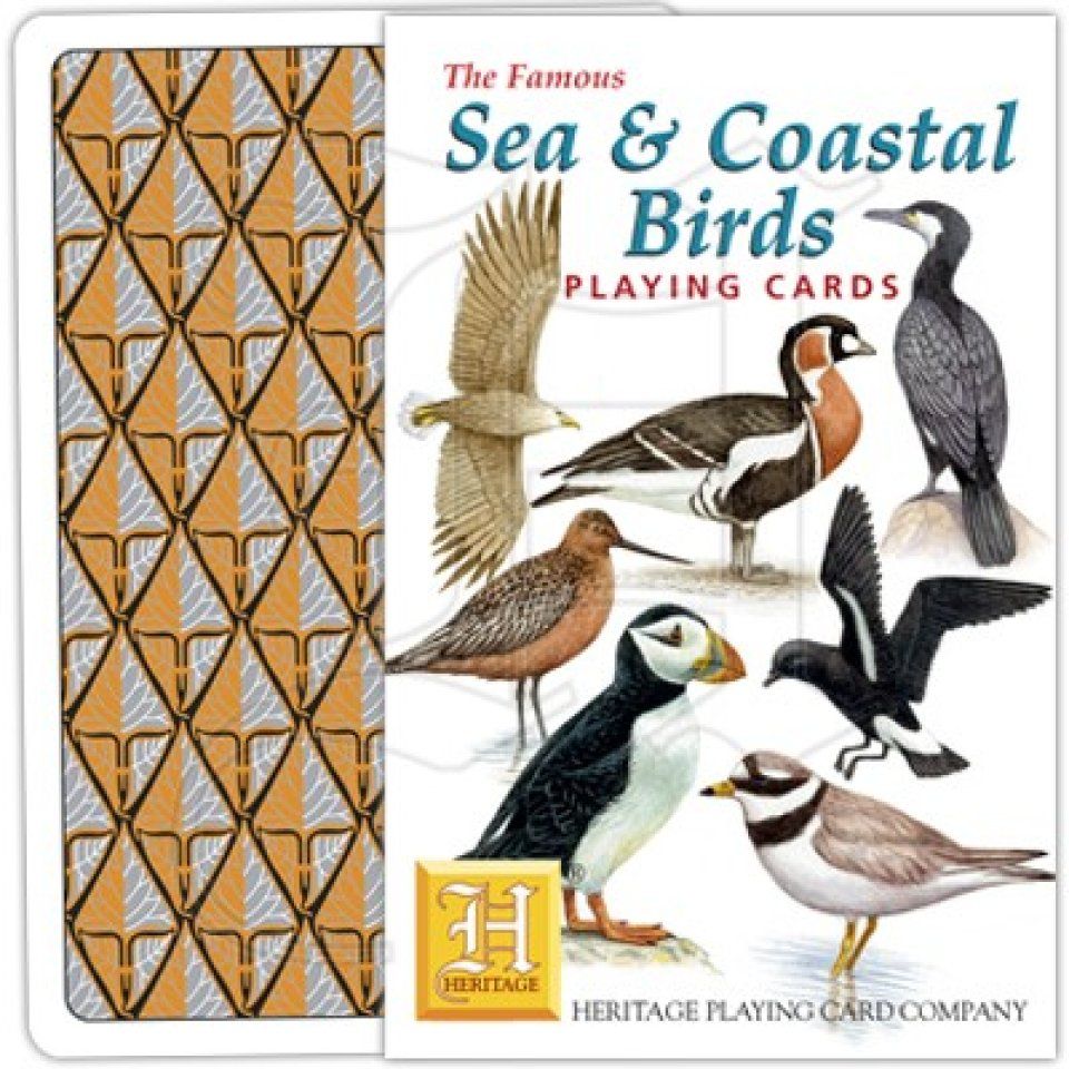 Sea and Coastal Birds Playing Cards