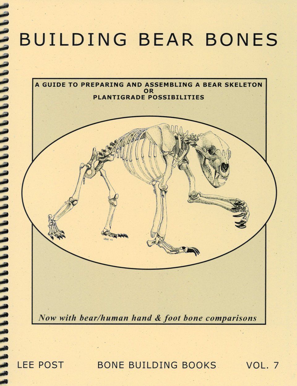 Bone Building Books, Volume 7: Building Bear Bones