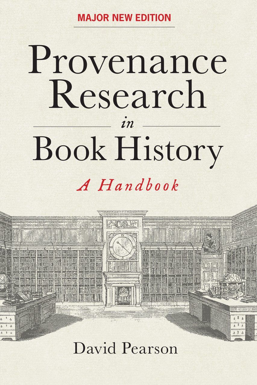 Provenance Research in Book History