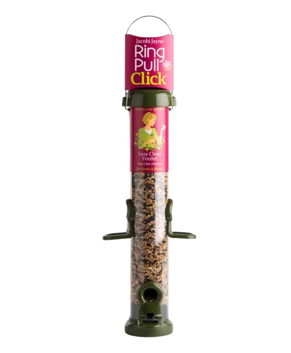 Ring-Pull Click Seed Seed Feeder