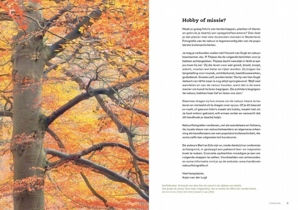 Handboek Natuurfotografie: Apparatuur, Techniek en Creatieve Verdieping [Handbook Nature Photography: Equipment, Technique, and Creativity]