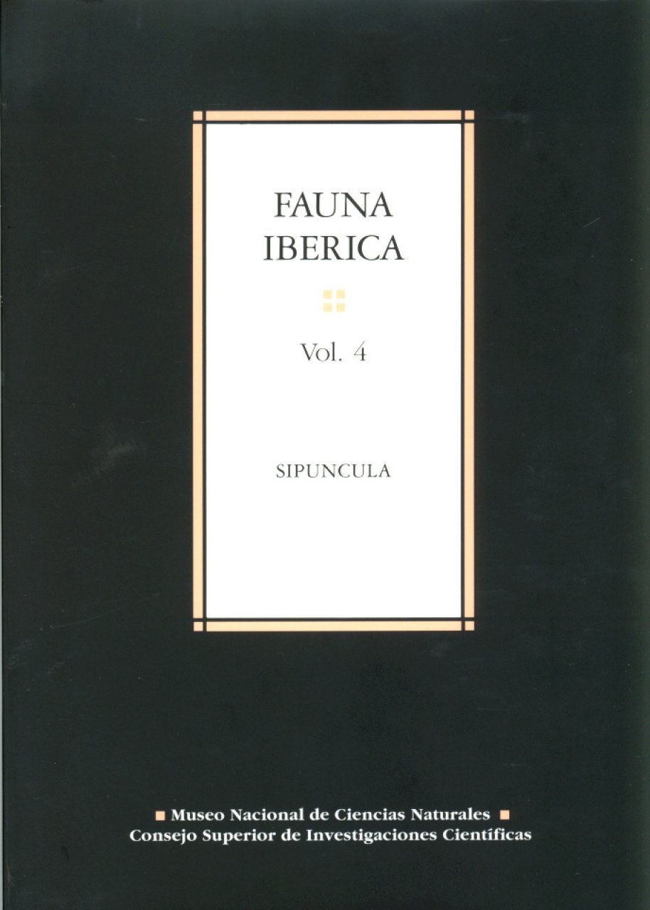 Fauna Ibérica, Volume 4: Sipuncula