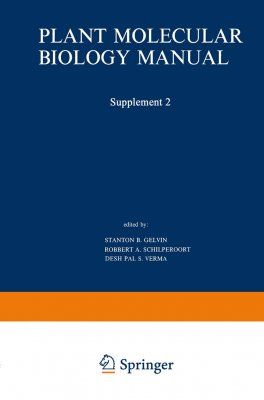 Plant Molecular Biology Manual, 2nd Supplement (not avail separately)