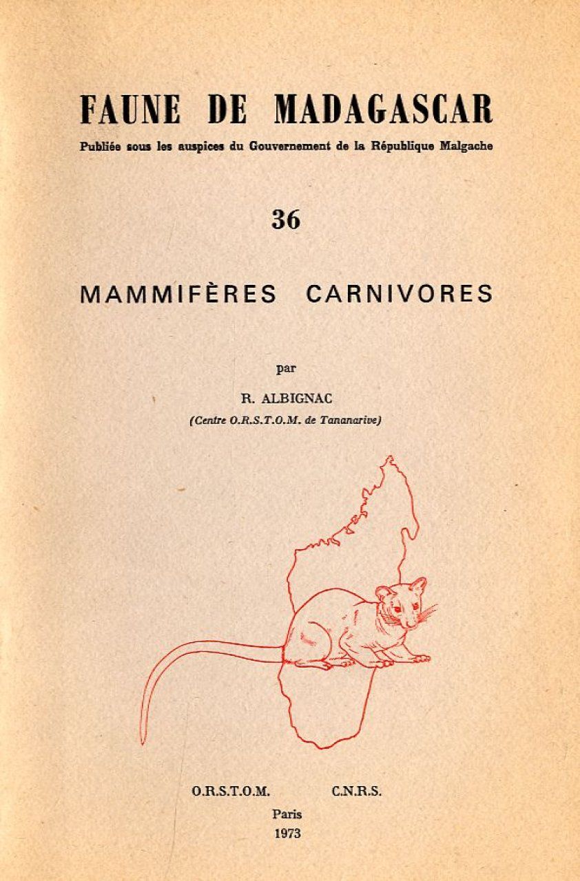 Faune de Madagascar: Fasc. 36 - Mammifères: Carnivores