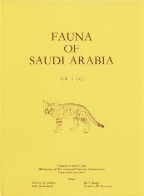Fauna of Saudi Arabia, Volume 7