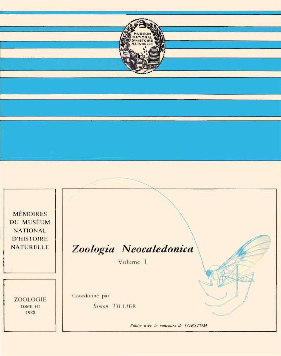 Zoologia Neocaledonica , Volume 1 [French]