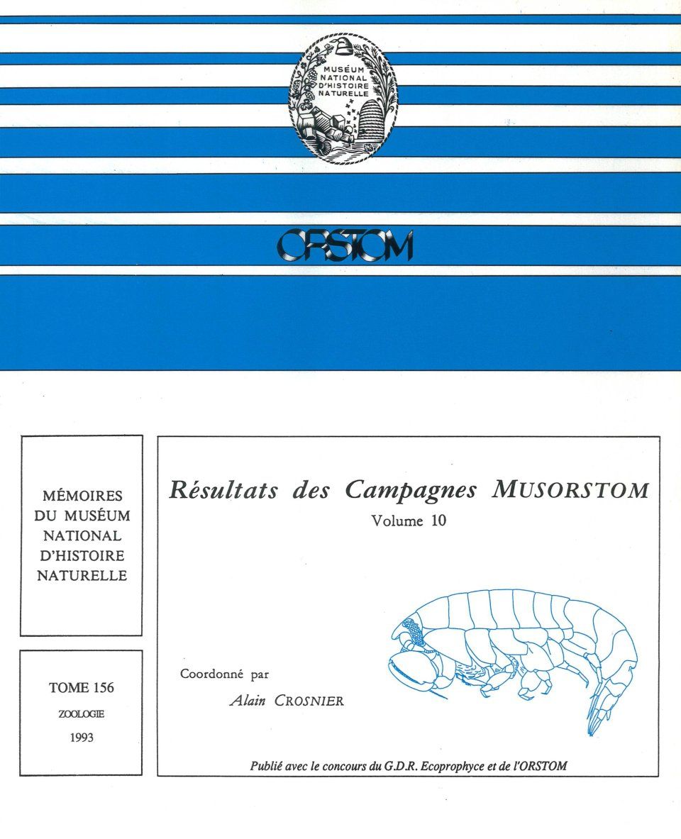 Résultats des Campagnes MUSORSTOM, Volume 10 [Memoires du Museum National d&#039;Histoire Naturelle, Volume 156]