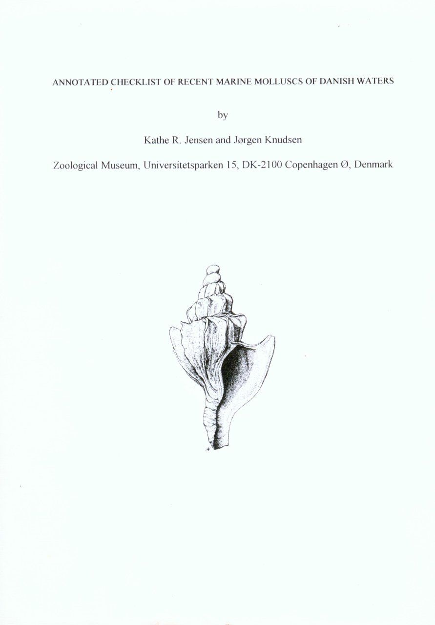 Annotated Checklist of Recent Marine Molluscs of Danish Waters