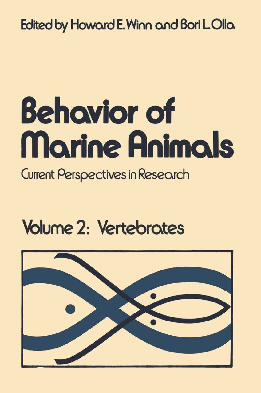Behavior of Marine Animals, Volume 2: Vertebrates