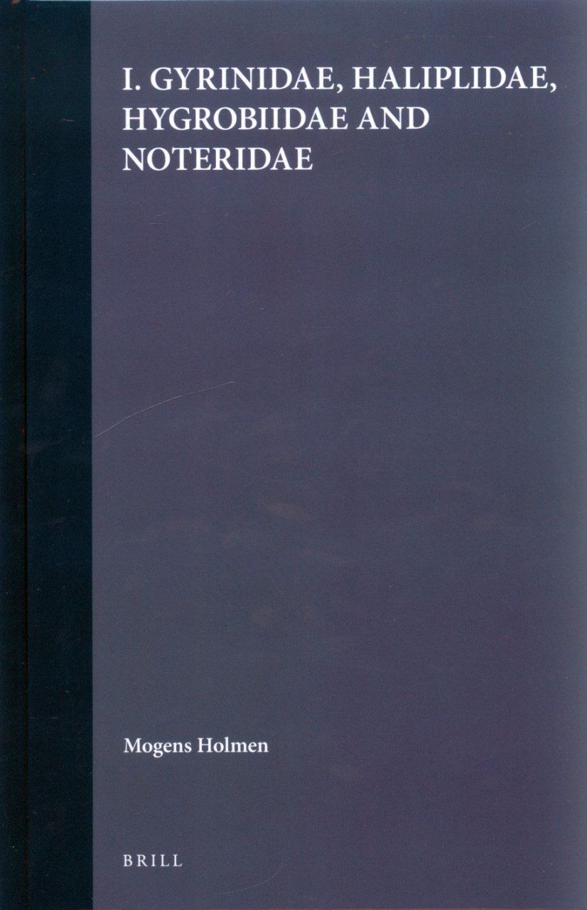 The Aquatic Adephaga (Coleoptera) of Fennoscandia and Denmark, Volume 1